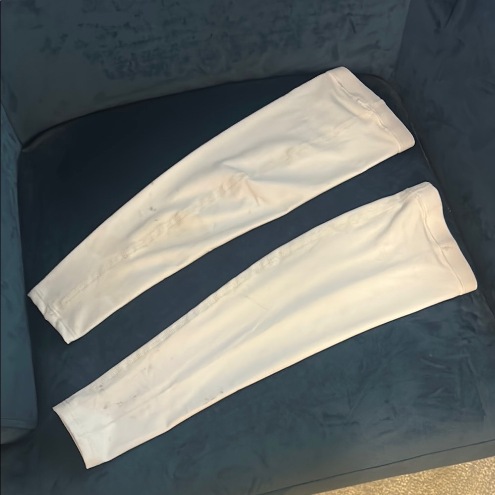 White UV protection sleeves